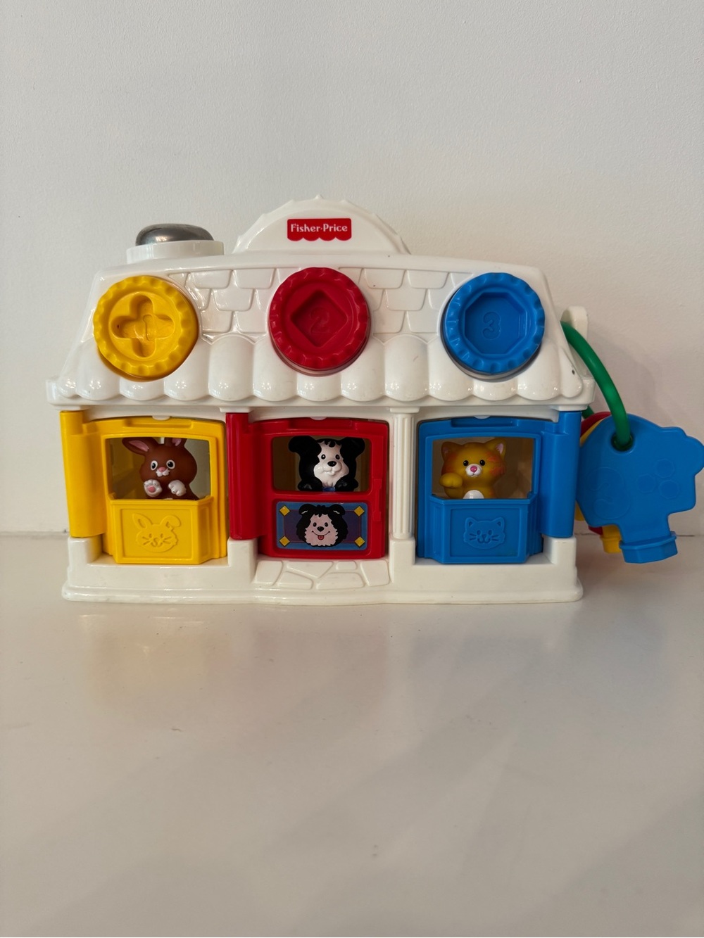 RARE 1998 Fisher-Price Matchin’ Keys Pet Shop
